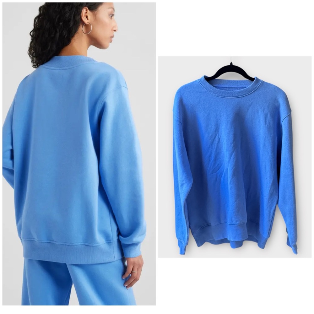 NEW BP Blue Oversized Sweatshirt, Small